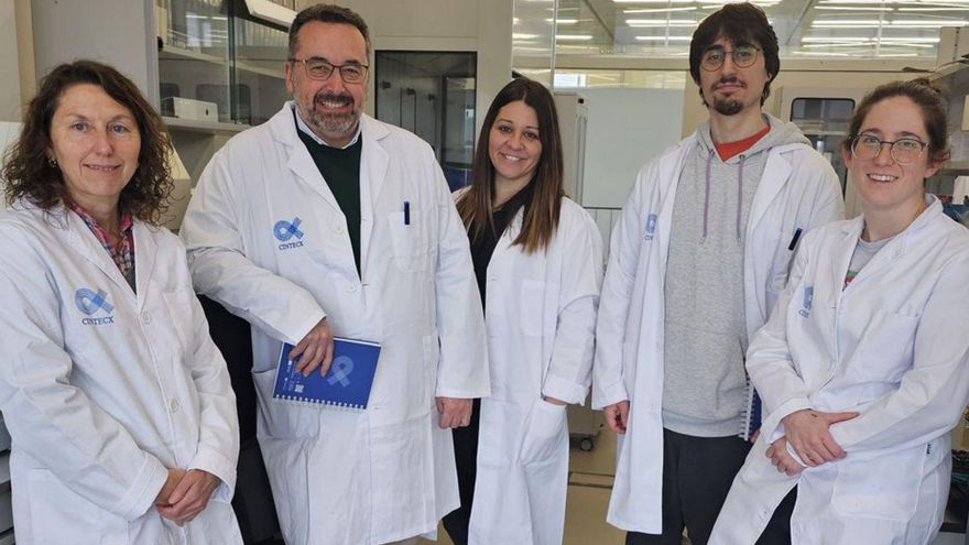 Investigadores del proyecto, en las instalaciones de Cintecx. | Duvi