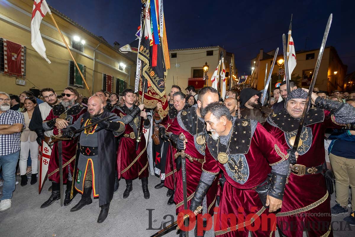 Procesión del Baño y parlamento en las Fiestas de Caravaca