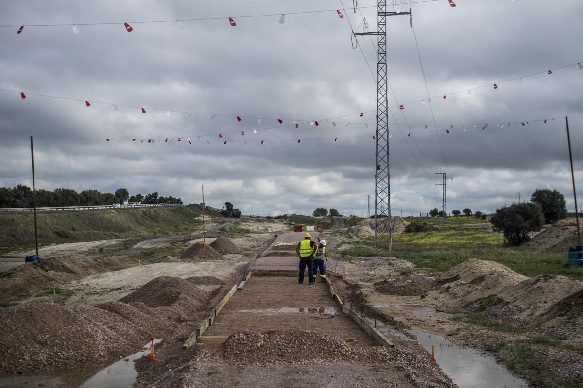 Fotogalería | Así van las obras de la variante de Malpartida de Cáceres (N-521)