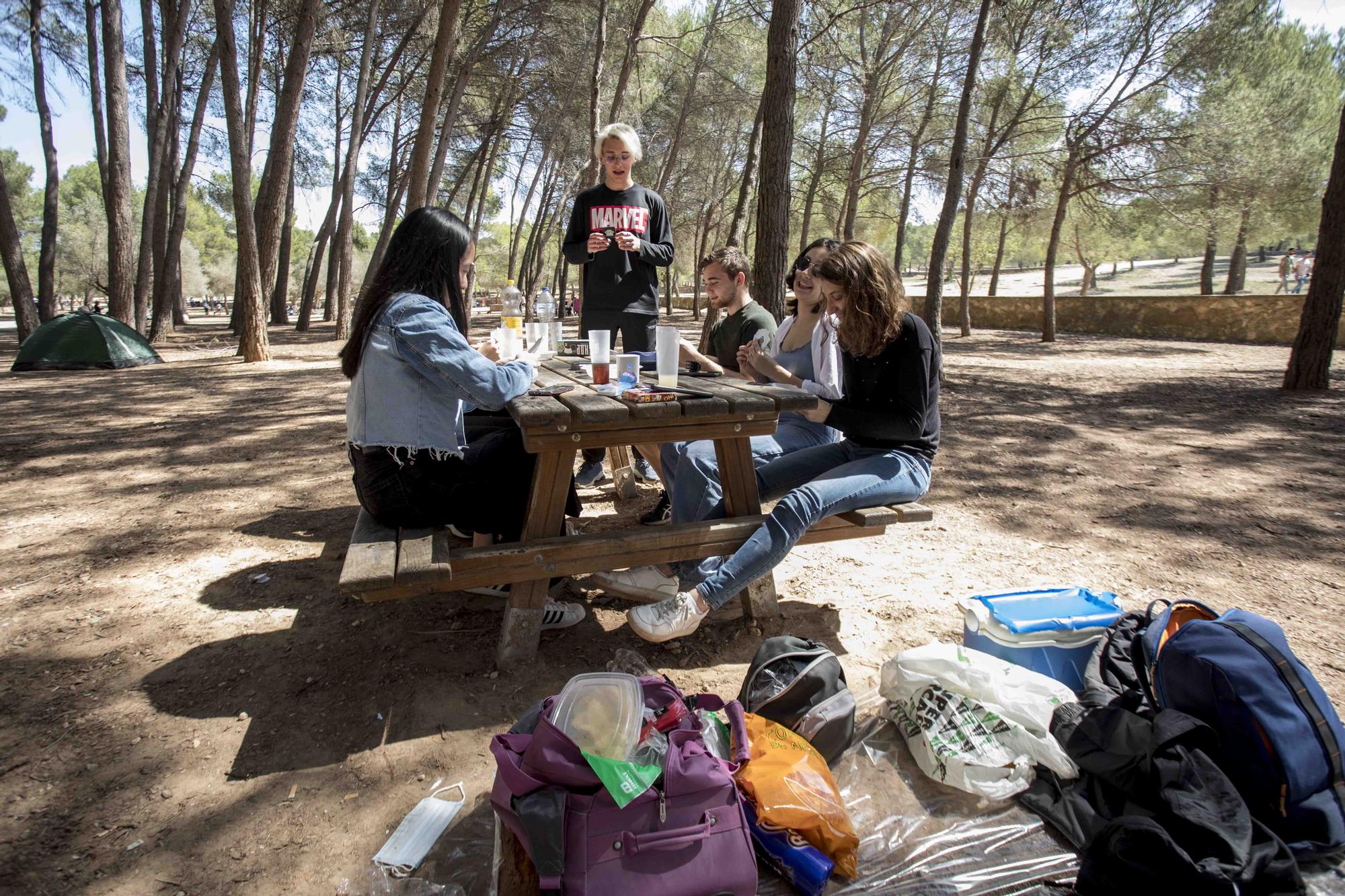 El Parc d San Vicent de Lliria vuelve a llenarse de familias dos años depués