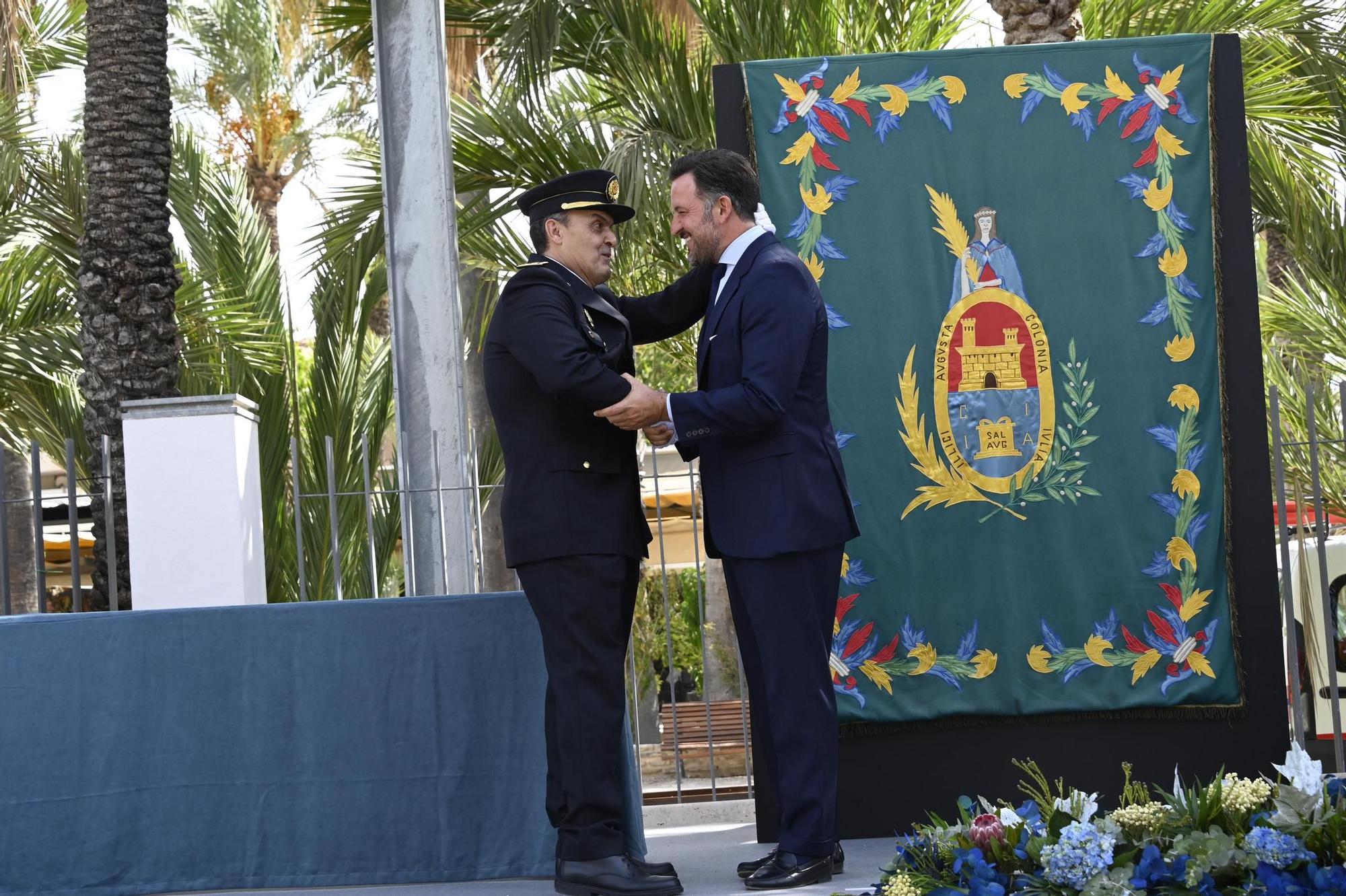 Así ha sido el acto del patrón de la Policía Local de Elche