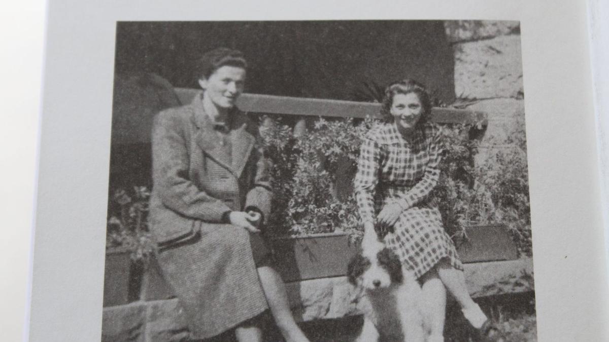 María Josefa Sansberro (Maddi), a la izquierda, y su prima Marie Jeanne Etcheverria.