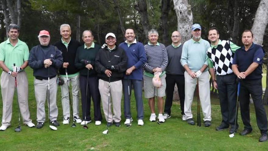 Miembros del Club de Golf Valle de las Uvas.