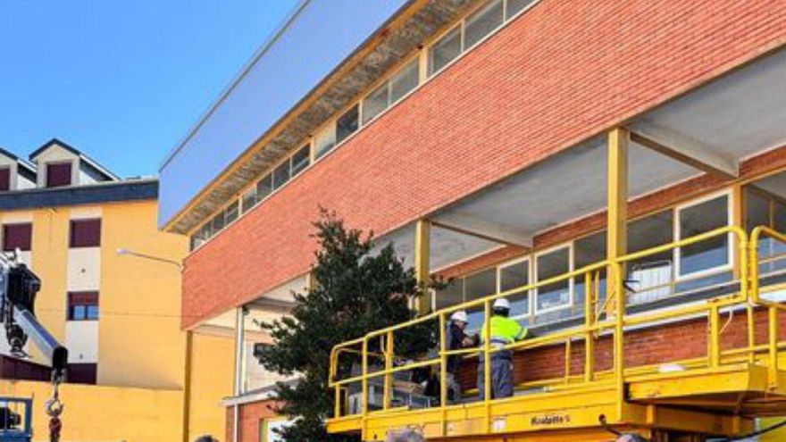 Reformas en el colegio. | |