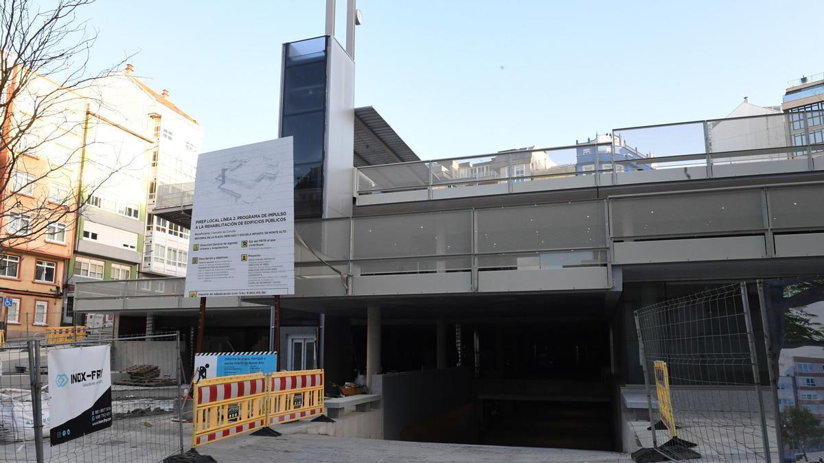 Mercado de Monte Alto en su inauguración