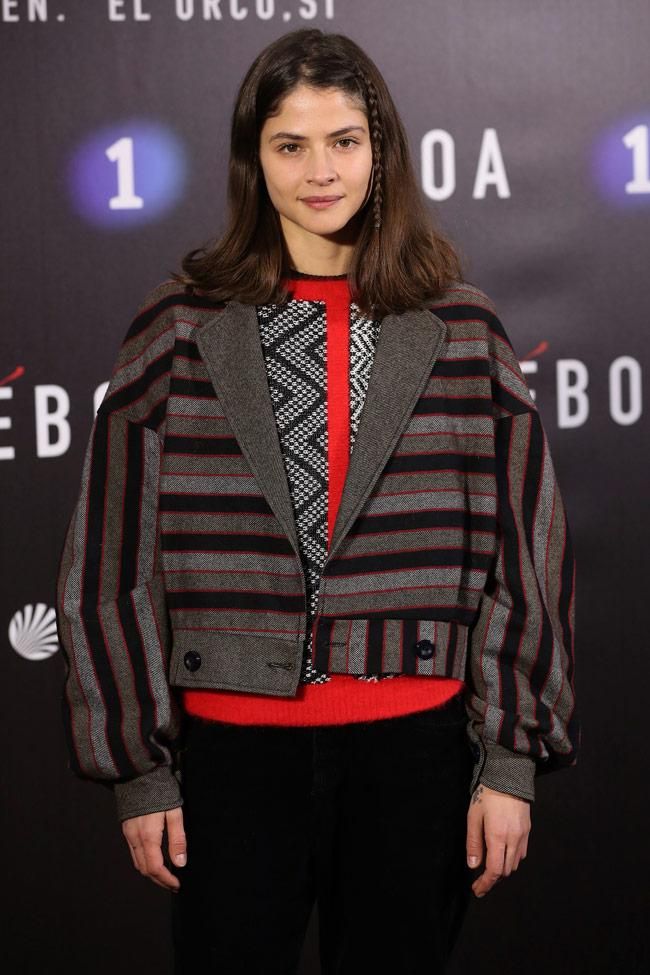Alba Galocha en el estreno de Néboa