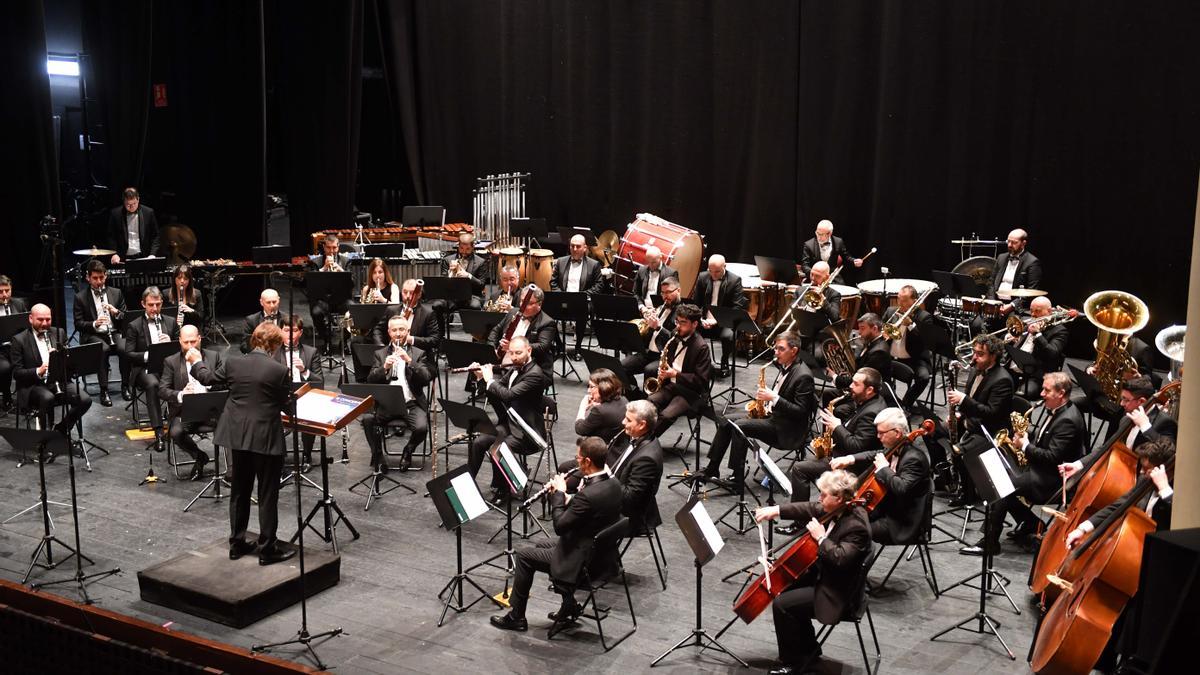 Concierto de la Banda Municipal de Música de A Coruña.