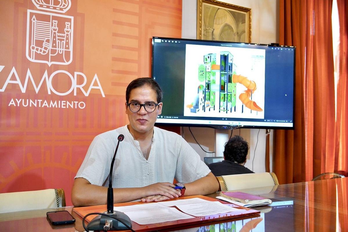 Sala de Comisiones del Ayuntamiento, Presentación del proyecto de renovación del parque de La Marina