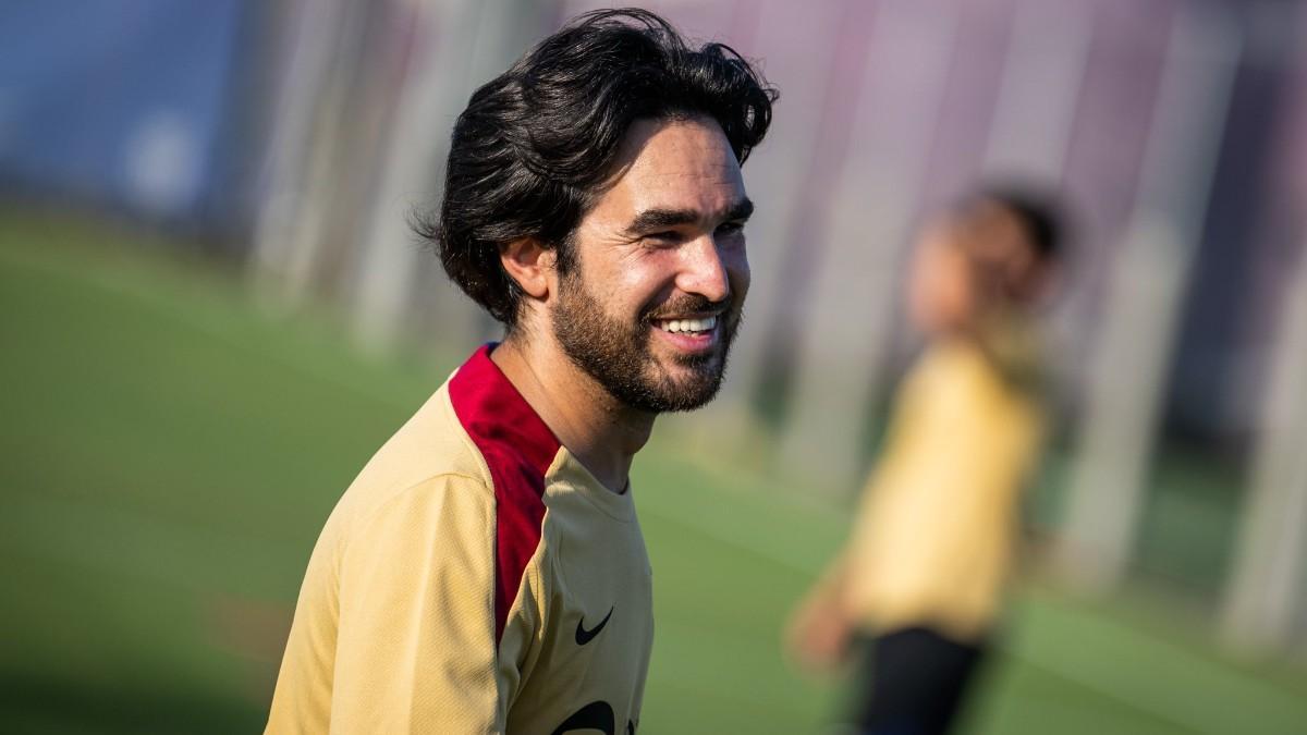 Entrenamiento de puertas abiertas a la prensa del Barça femenino