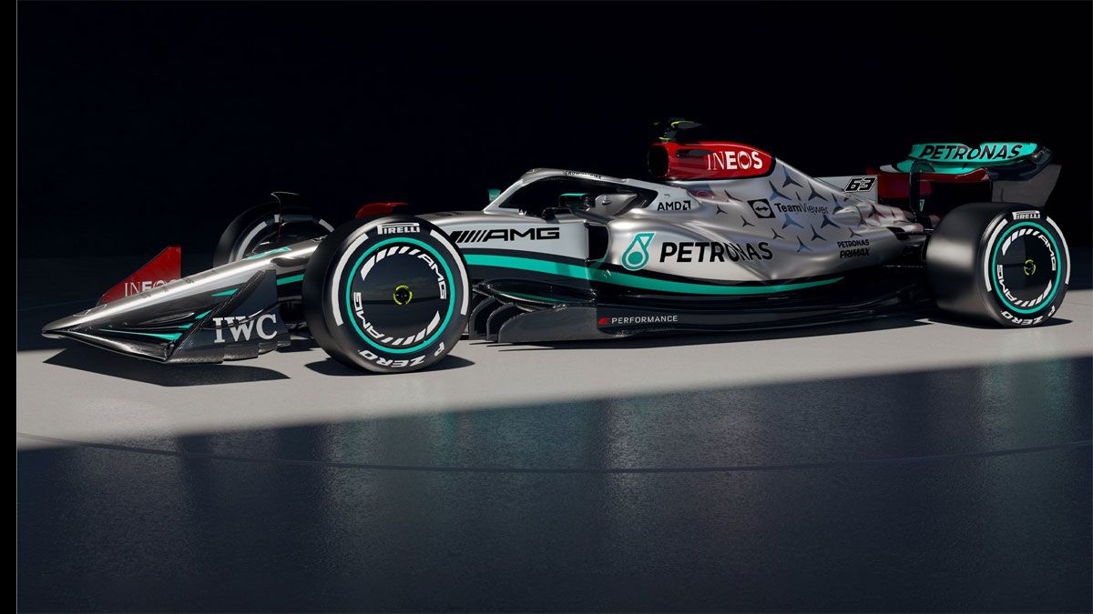 El nuevo Mercedes W13