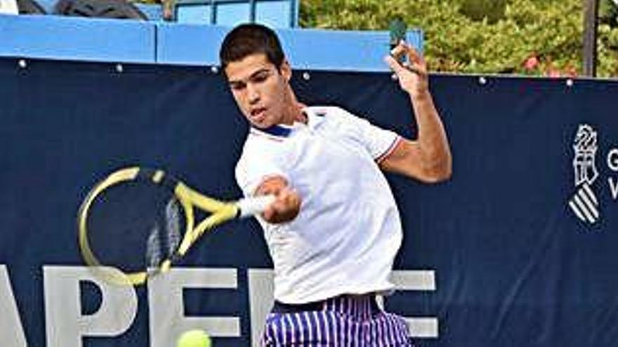 Carlos Alcaraz, por primera vez en las semifinales de un Challenger ATP