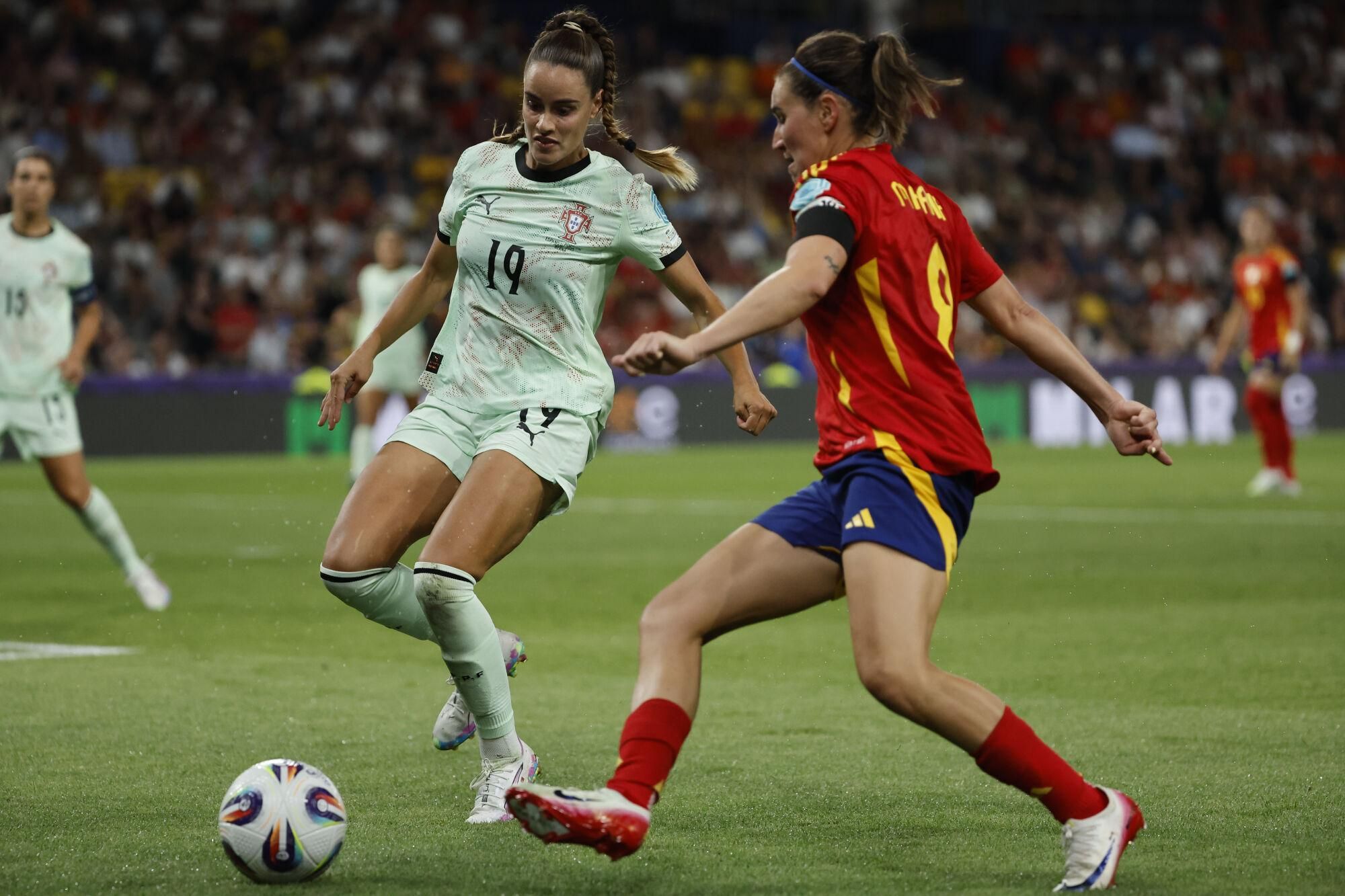 Eurocopa 2025: España - Portugal, en imágenes.