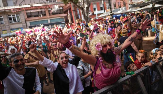 Carnaval de Día en Santa Cruz de Tenerife 2020.