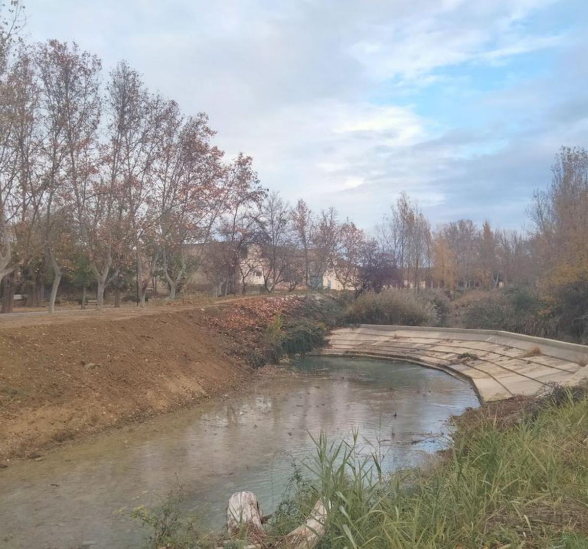 Continúan a buen ritmo los trabajos de limpieza del Arba