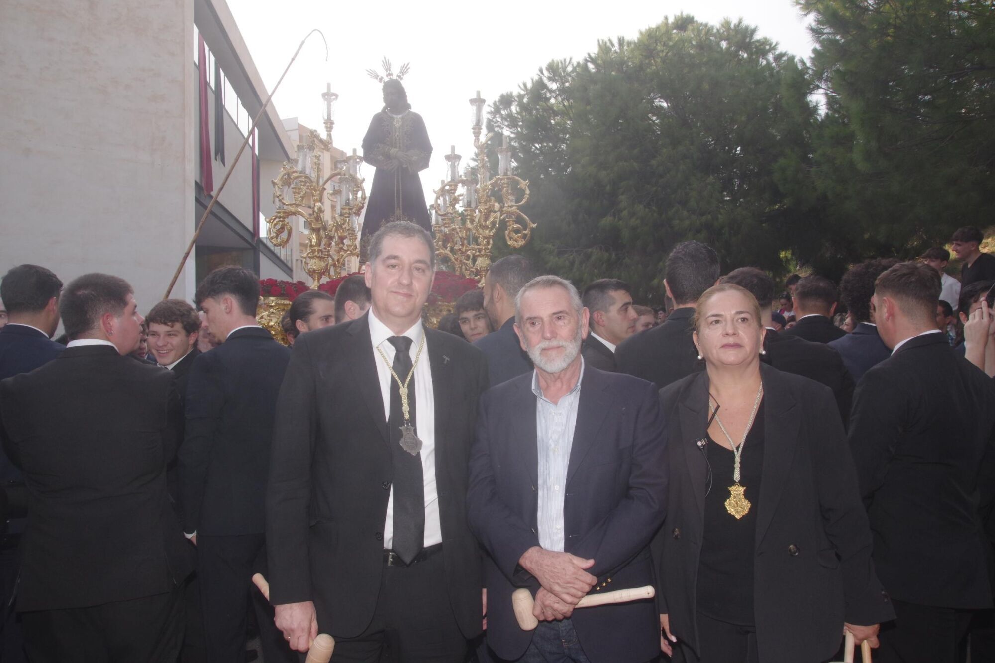 Salida extraordinaria del Señor de la Soledad por el 25 aniversario de su bendición