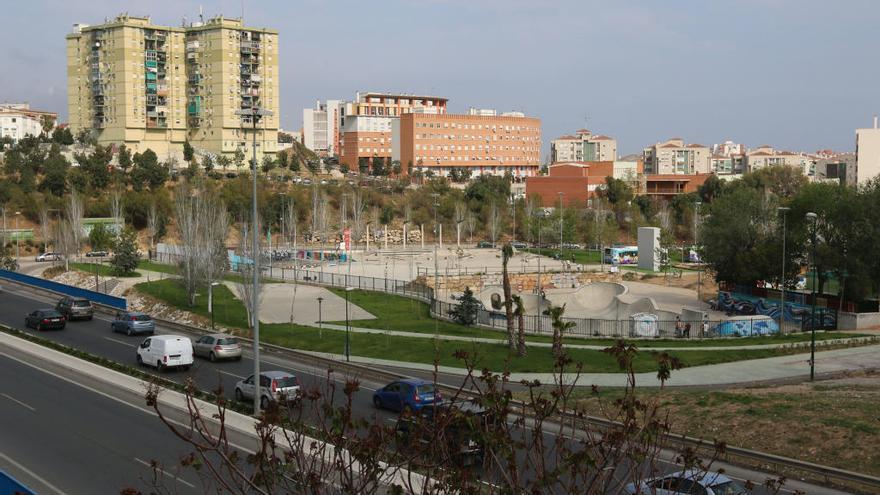 Imagen del Parque del Norte de Nueva Málaga.