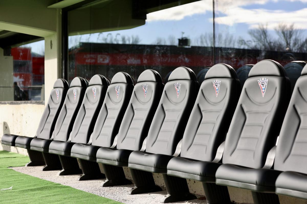 El banquillo del nuevo Anduva.