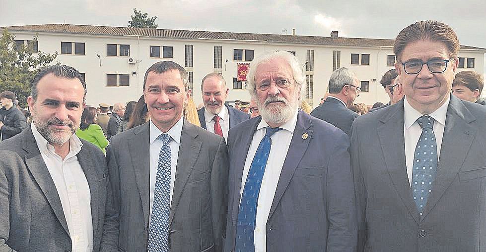 Rafel Ballester, Toni Ferrer, Raúl Izquierdo y Toni Bennassar.