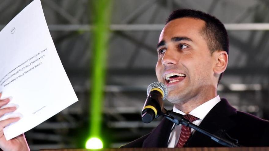 Luigi Di Maio representa el rostro moderado del Movimiento 5 Estrellas.