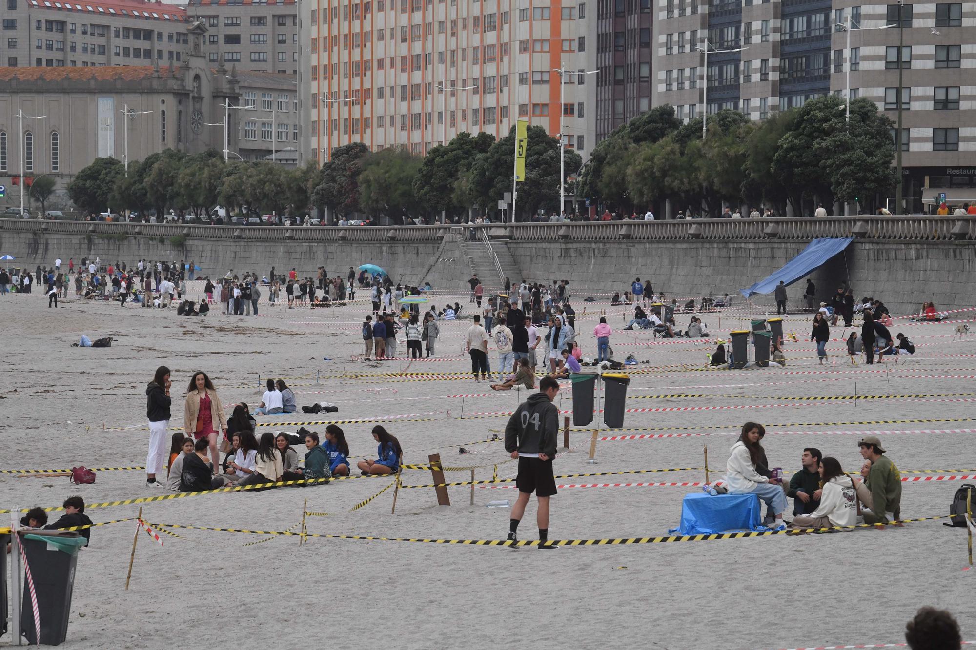 Todo listo para celebrar San Juan en A Coruña