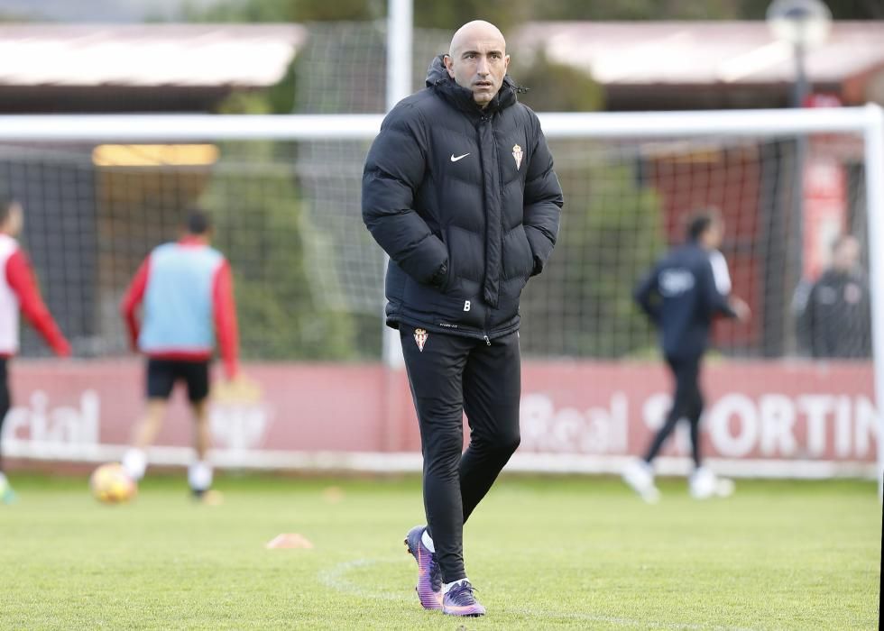 Entrenamiento del Sporting