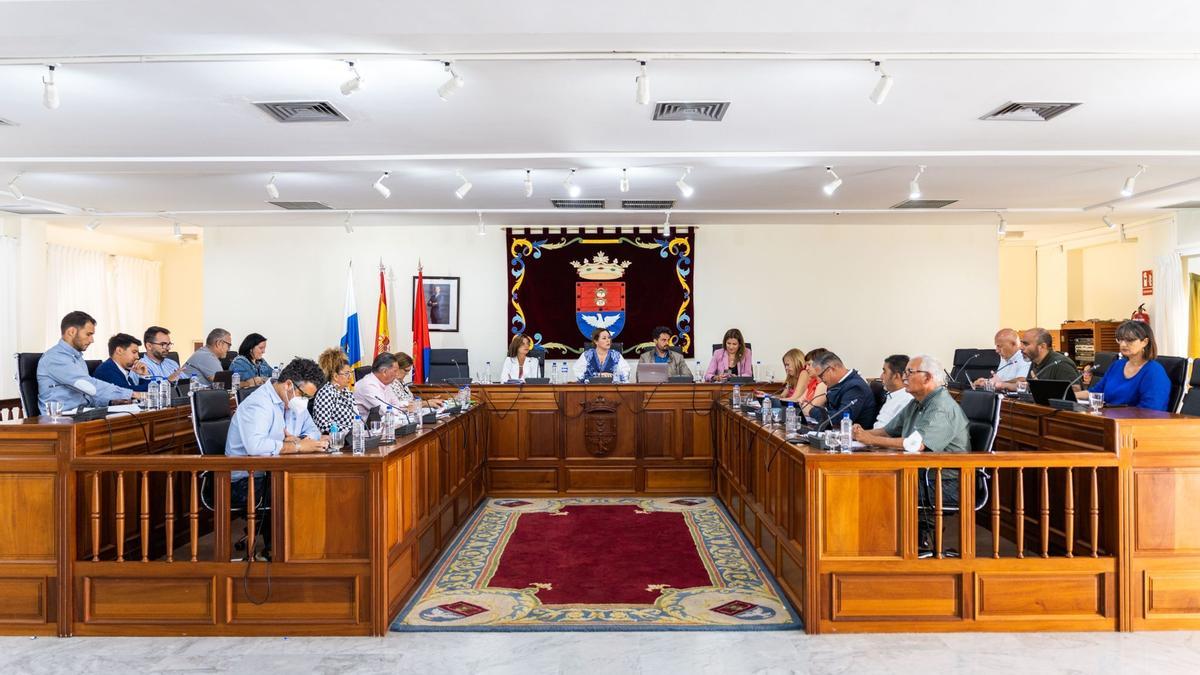 Pleno del Ayuntamiento de Arrecife.