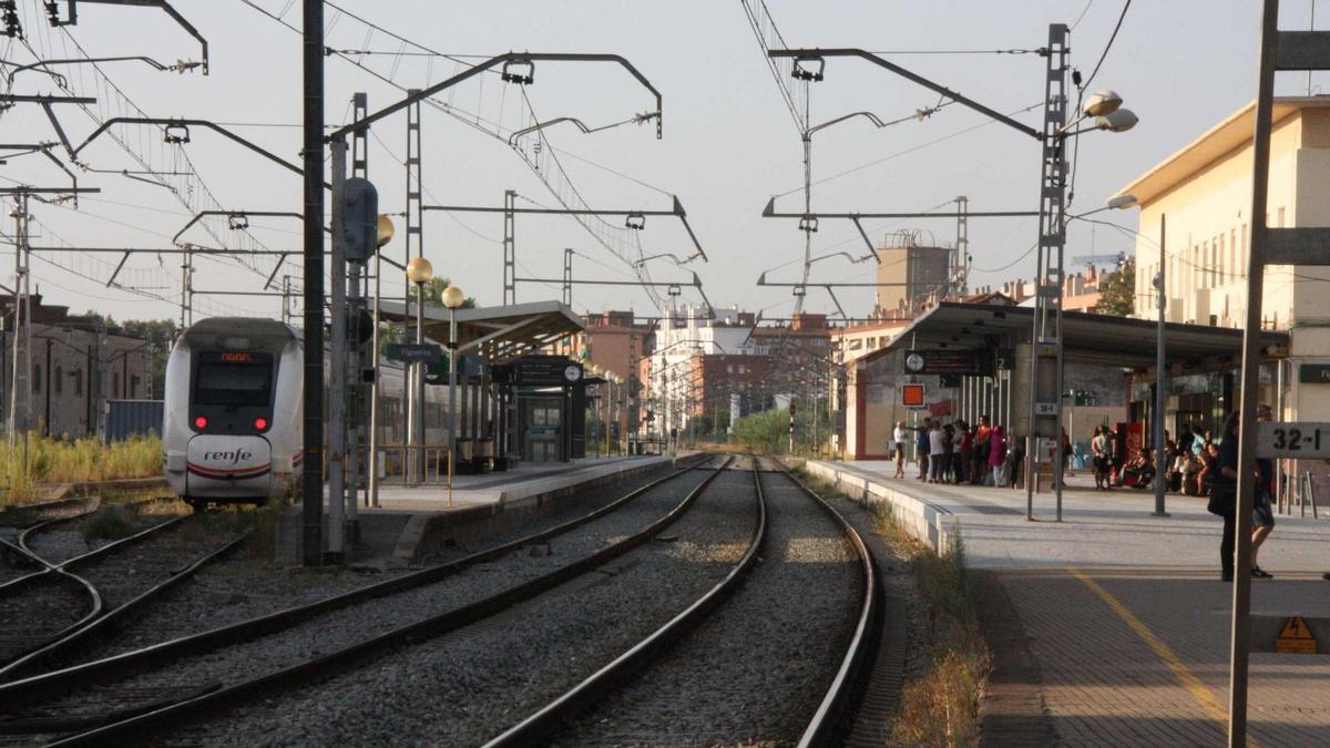 L&#039;estació de tren de Figueres