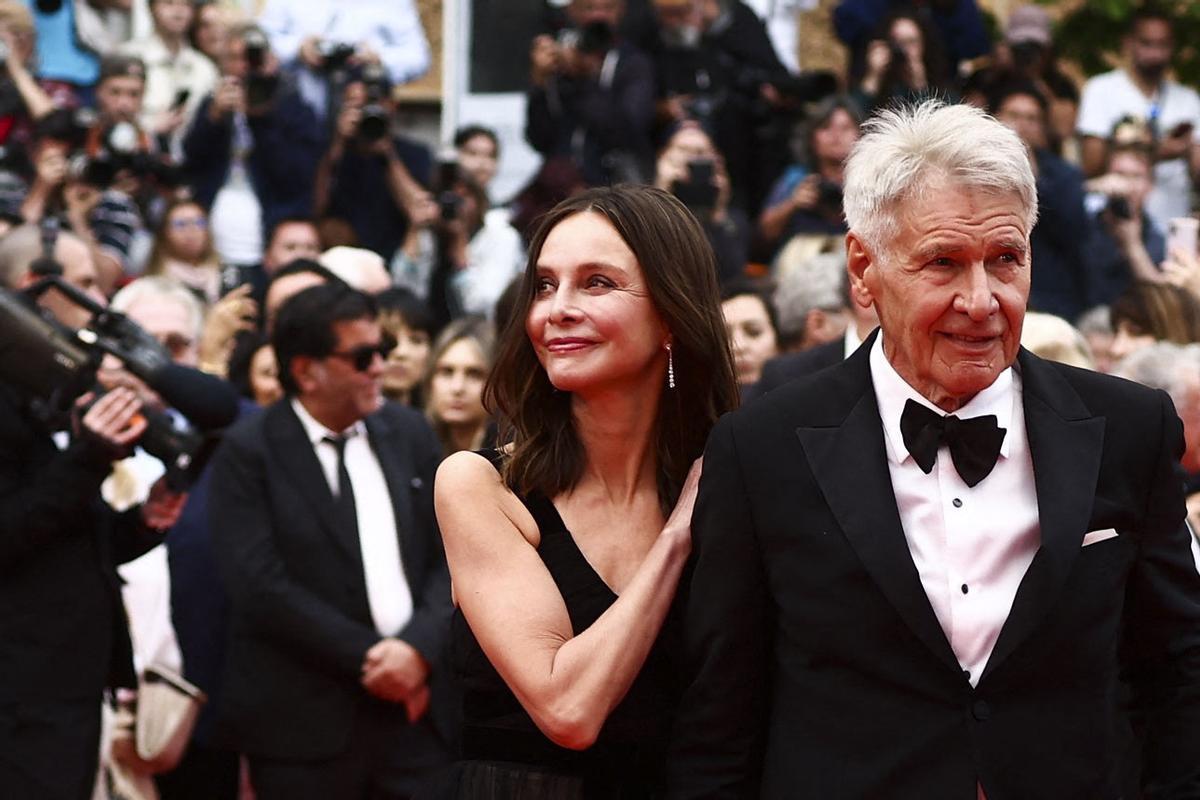 Harrison Ford presenta la quinta entrega de India Jones en Cannes