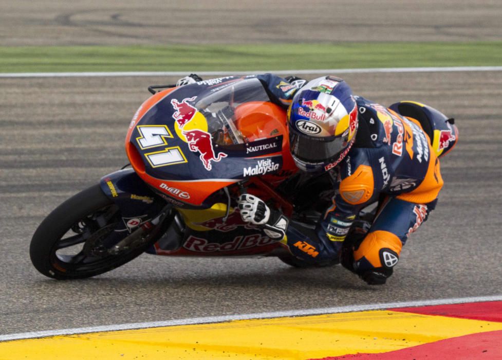 Carrera de Moto3 del GP de Aragón