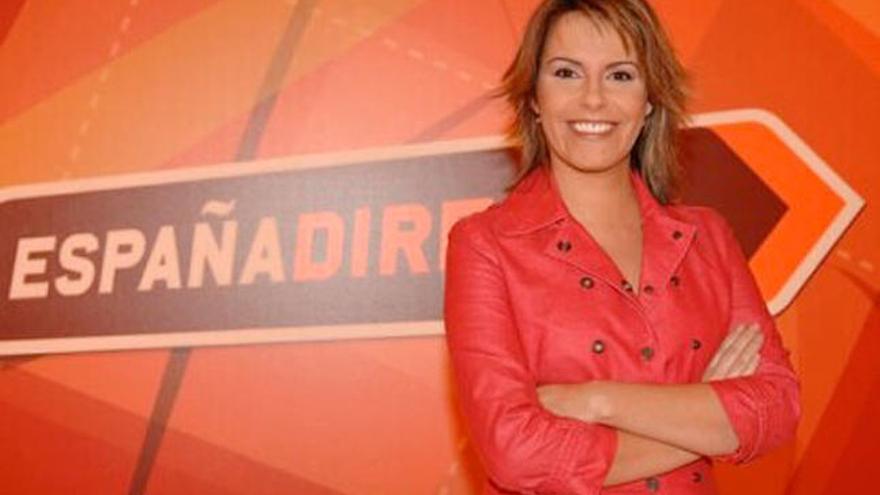 Pilar García Muñiz en l&#039;especial 500 programes d&#039;&quot;España Directo&quot;.