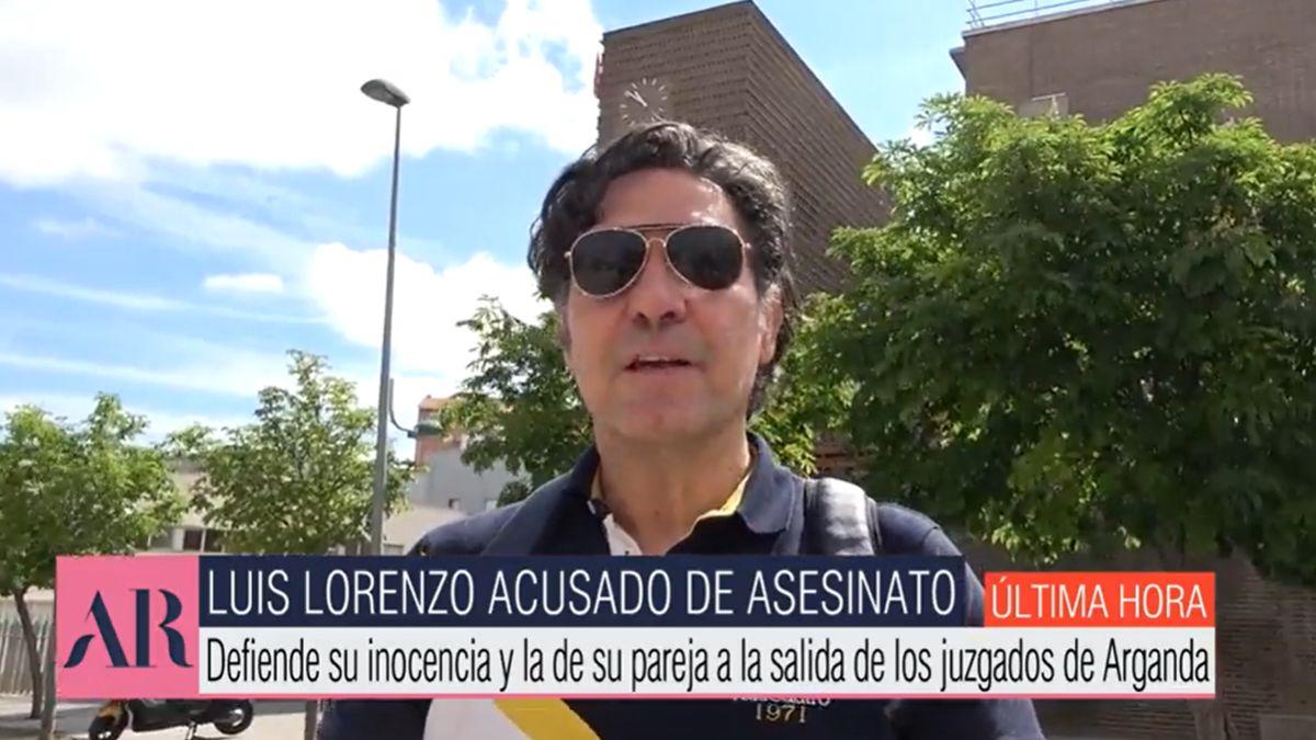 Luis Lorenzo durant la seva declaració a &quot;El programa de Ana Rosa&quot; d&#039;aquest dilluns