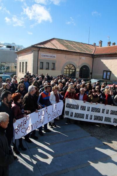 Manifestación en Bermillo por la sanidad