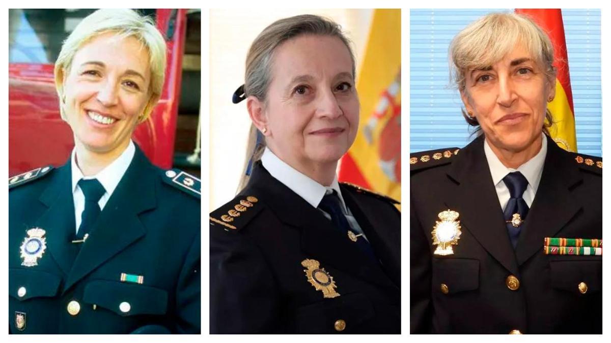 María Marcos, Almudena Tudanca i Gemma Barroso.