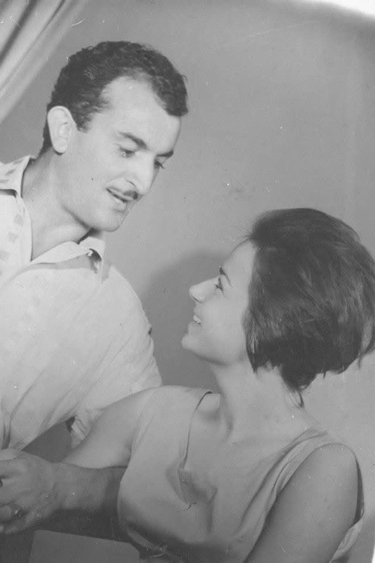 José Ramón Amieva Rodríguez y  Rosario Fuentes Maillo al encontrarse en Venezuela.