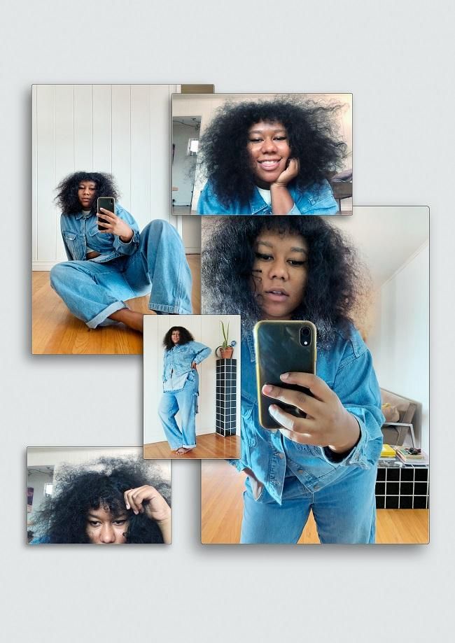 Alima Lee, imagen de campaña de la colaboración sostenible entre H&M y Lee