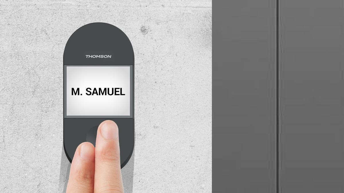 Thomson lanza un timbre inalámbrico que funciona sin pilas ni cables utilizando energía cinética
