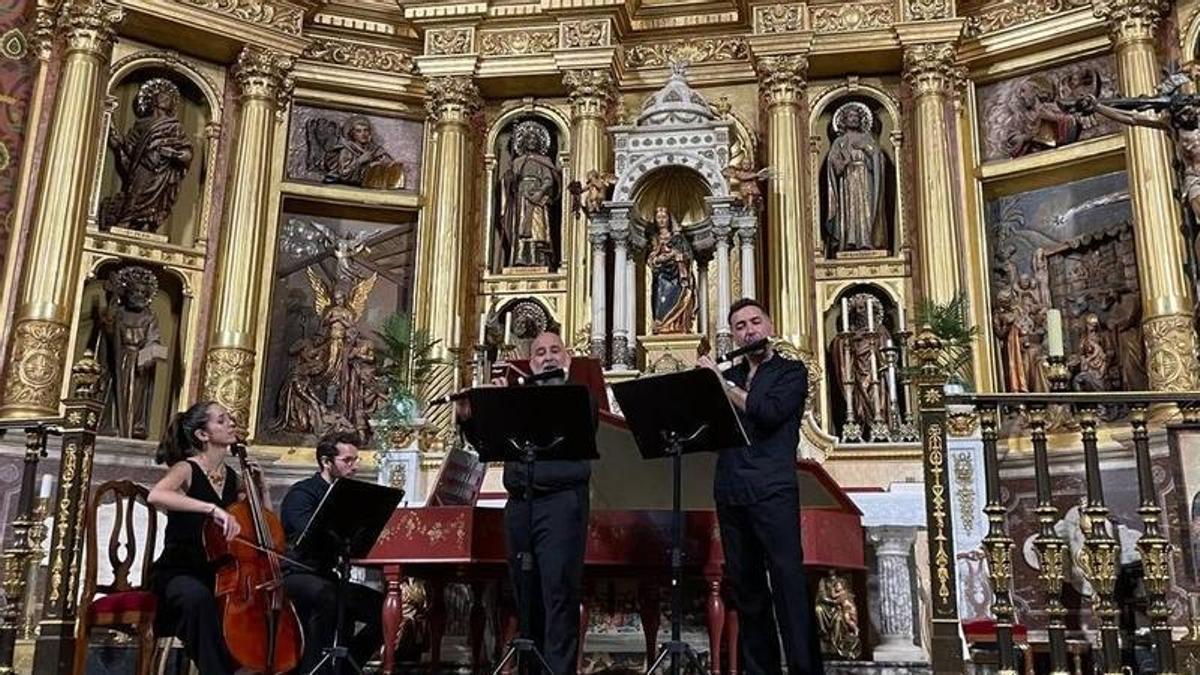 Uno de los conciertos realizados el año pasado en la Purificación.