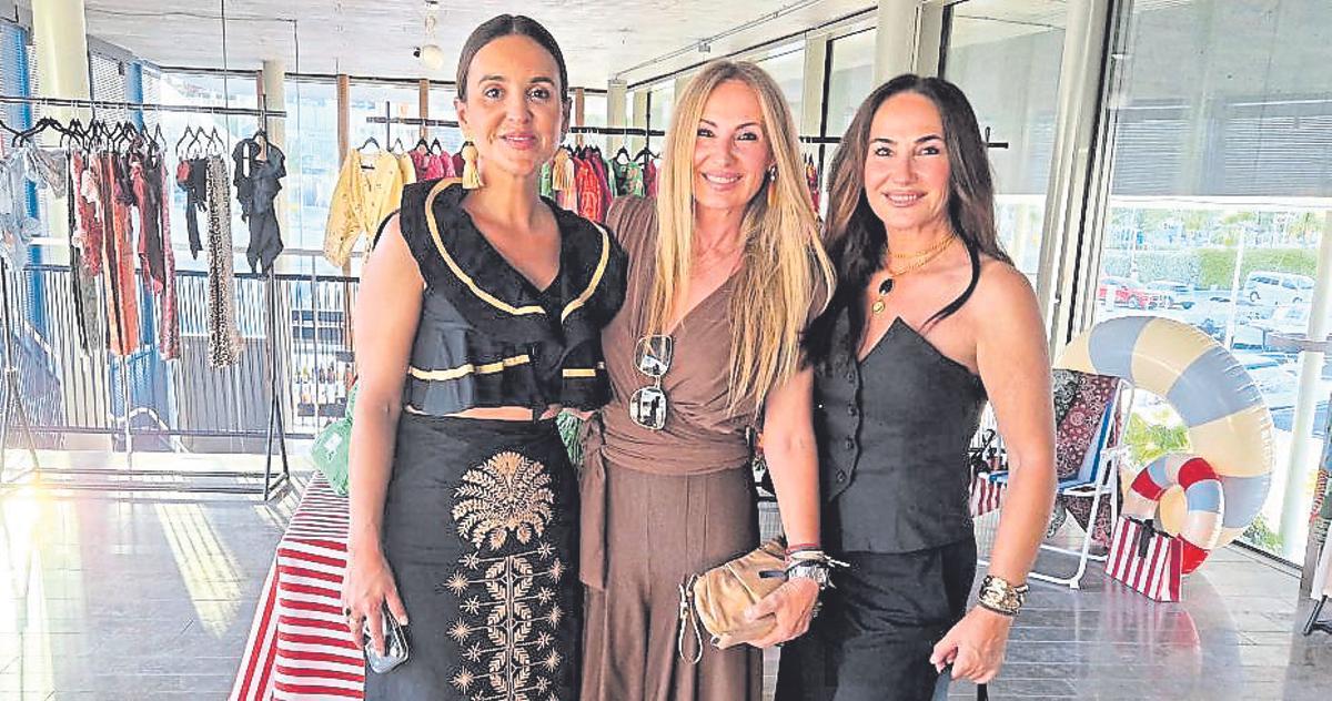 Virginia Pozo, Malen y Yolanda Julve.
