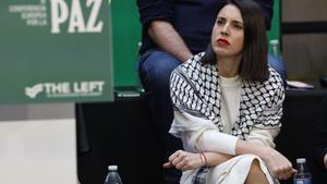 La eurodiputada de Podemos Irene Montero en un acto el pasado viernes.