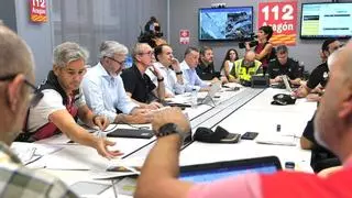 El incendio de Orés calcina una decena de viviendas en Asín