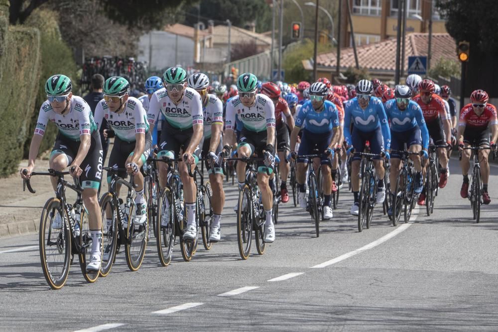 La Volta a Catalunya, al seu pas per Santa Coloma de Farners