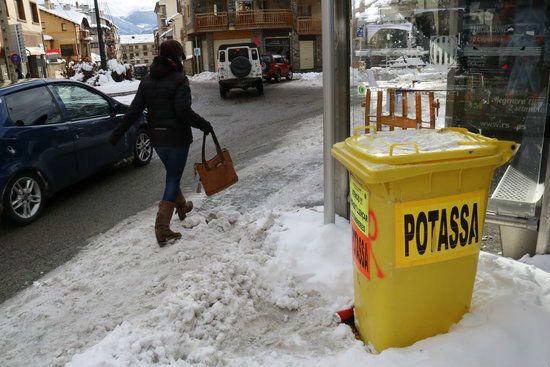 Puigcerdà treu la neu dels carrers