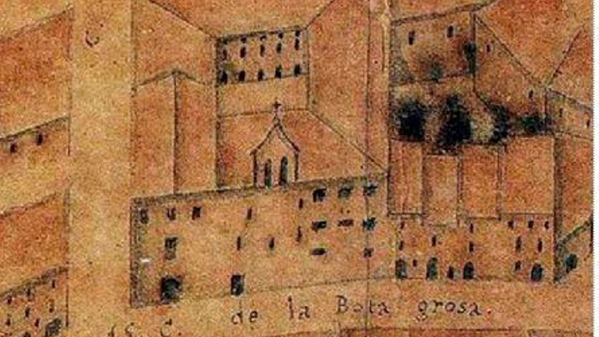 El convent donà nom a un carrer, anomenat antigament de la Bota Grossa.