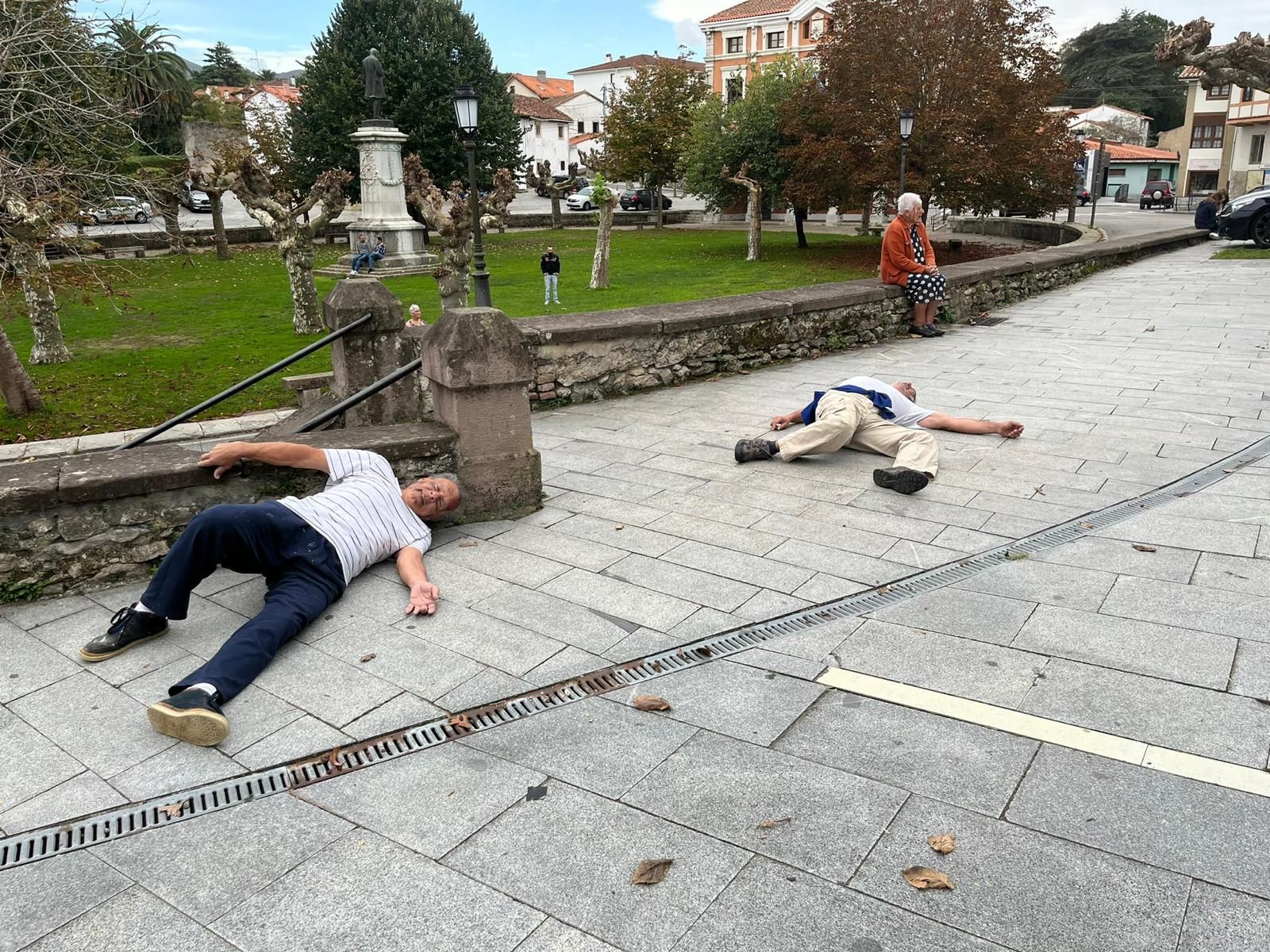 Colombres, plató de cine con zombis y peregrinos del Camino de Santiago