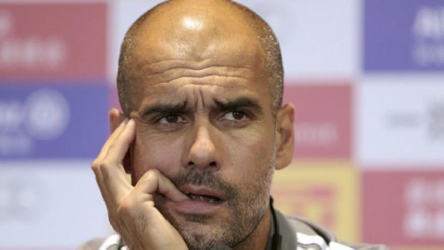 Guardiola se pregunta por qué no puede expresar su opinión política