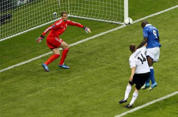 El partido Alemania-Italia, en imágenes