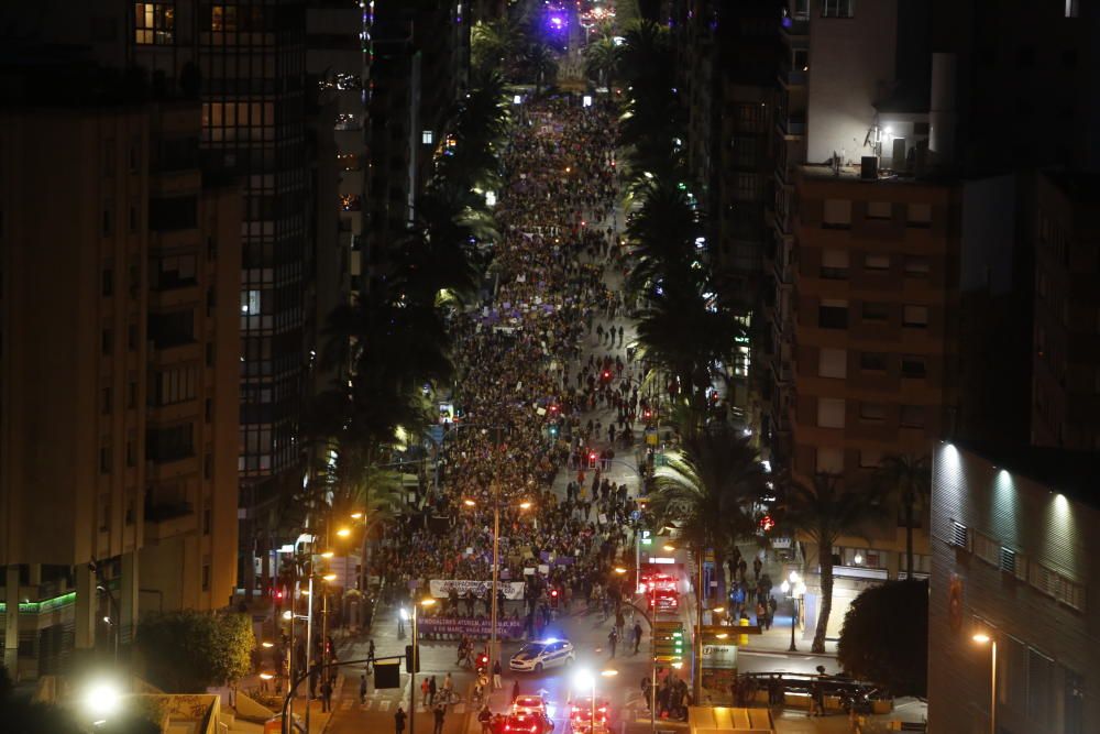 Manifestación del 8M en Alicante