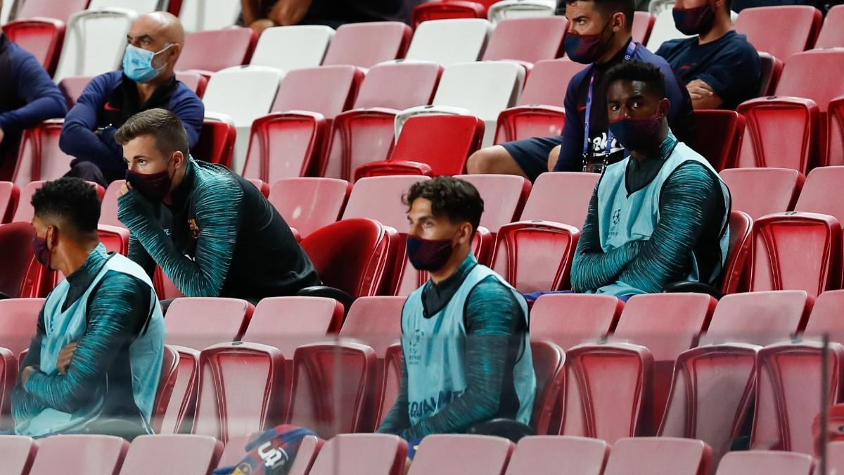 Ludovit Reis estuvo presente en lisboa en el banquillo del Barça el día del 2-8