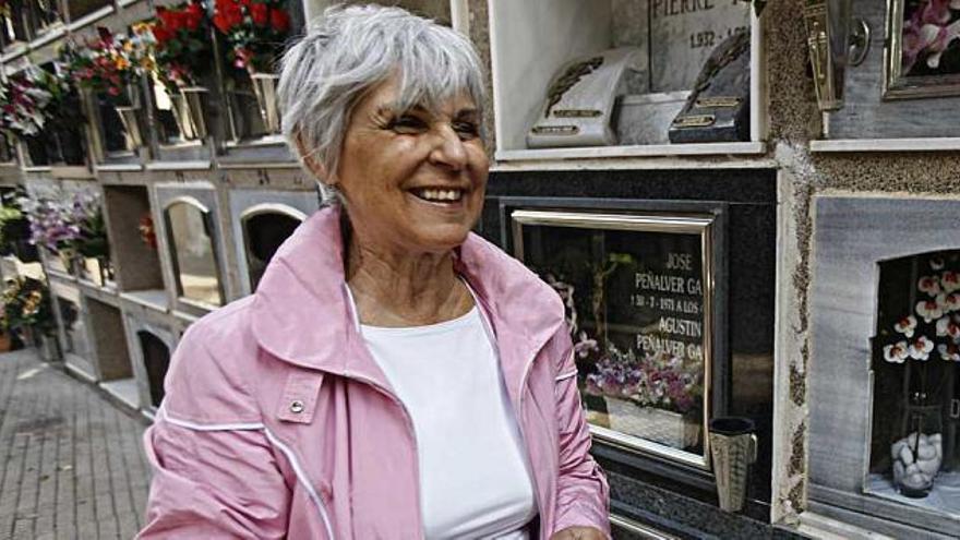 Pilar Altamira, en El Campello.