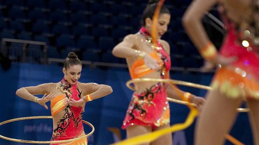 España gana el oro por equipos en el Preolímpico de gimnasia rítmica